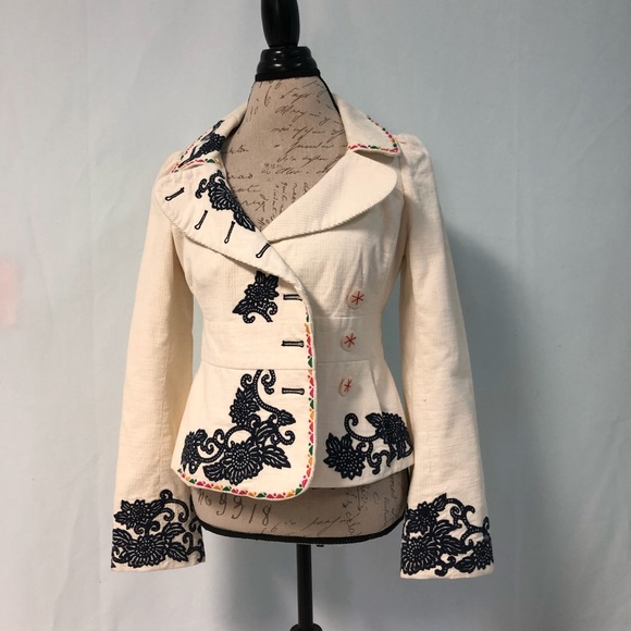 Anthropologie Jackets & Blazers - RARE & Spectacular Anthropologie Elevenses Jacket